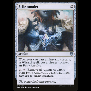 MTG Amuleto reliquia (Relic Amulet) Zendikar Rising znr#247