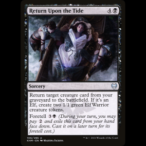 MTG Regreso sobre las olas (Return Upon the Tide) Kaldheim khm#106