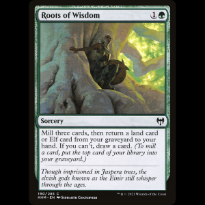 MTG Raíces de la sabiduría (Roots of Wisdom) Kaldheim khm#190
