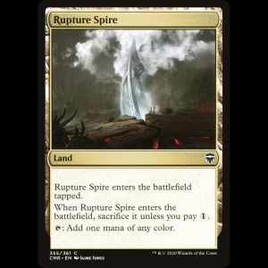 MTG Rupture Spire Commander Legends cmr#355