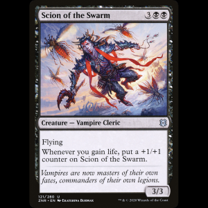 MTG Heredero del enjambre (Scion of the Swarm) Zendikar Rising znr#121