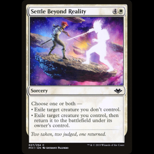 MTG Solucionar más allá de la realidad (Settle Beyond Reality) Modern Horizons mh1#27