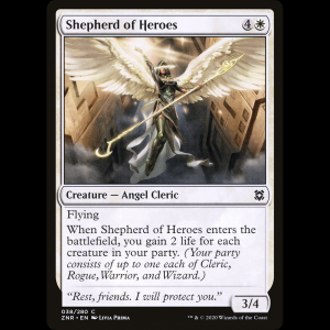 MTG Pastora de héroes (Shepherd of Heroes) Zendikar Rising znr#38