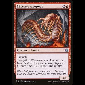 MTG Skyclave Geopede Zendikar Rising znr#163