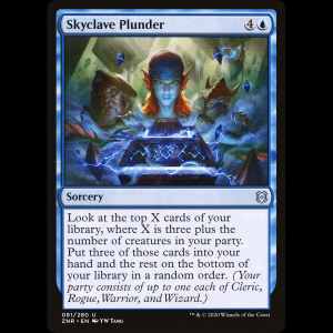 MTG Botín de aerorruina (Skyclave Plunder) Zendikar Rising znr#81