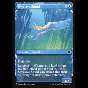 MTG Calamar de aerorruina (Skyclave Squid) Zendikar Rising znr#296