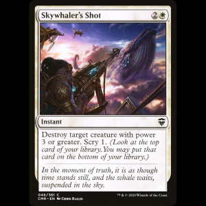 MTG Skywhaler's Shot Commander Legends cmr#46