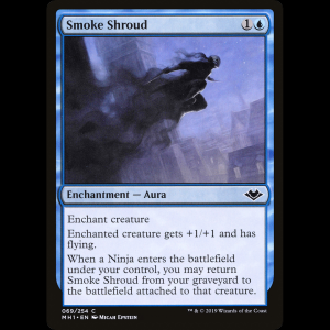MTG Velo de humo (Smoke Shroud) Modern Horizons mh1#69