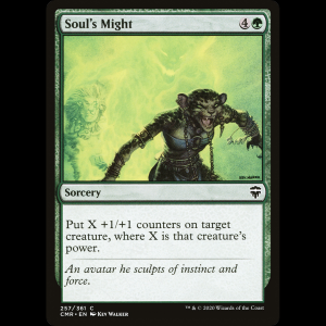 MTG Soul's Might Commander Legends cmr#257