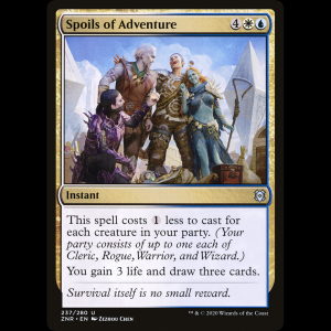 MTG Botines de la aventura (Spoils of Adventure) Zendikar Rising znr#237