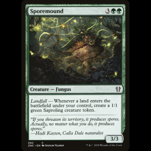 MTG Montículo de esporas (Sporemound) Zendikar Rising Commander znc#82