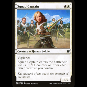 MTG Squad Captain Commander Legends cmr#51
