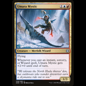 MTG Umara Mystic Zendikar Rising znr#238