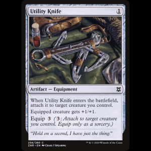 MTG Navaja multiusos (Utility Knife) Zendikar Rising znr#256