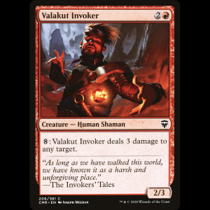 MTG Valakut Invoker Commander Legends cmr#206