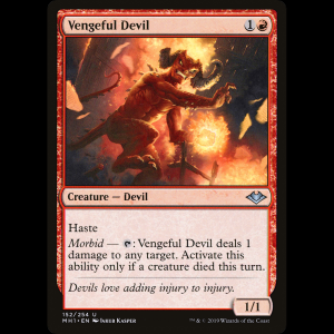 MTG Vengeful Devil Modern Horizons mh1#152