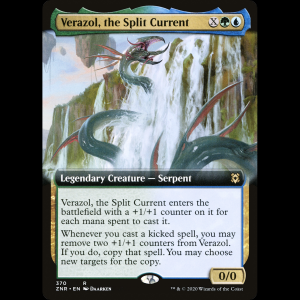 MTG Verazol, the Split Current Zendikar Rising znr#370