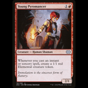 MTG Young Pyromancer Double Masters 2022 2x2#131