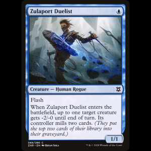 MTG Duelista de Zulaport (Zulaport Duelist) Zendikar Rising znr#88
