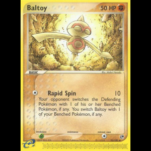 Pokemon TCG Baltoy - Sandstorm ex2-32 reverseHolofoil