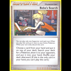 Pokemon TCG Bebe's Search - Secret Wonders dp3-119