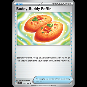 Pokemon TCG Buddy-Buddy Poffin - Temporal Forces sv5-144
