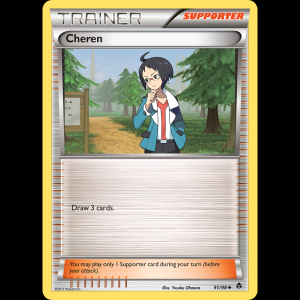 Pokemon TCG Cheren - Emerging Powers bw2-91
