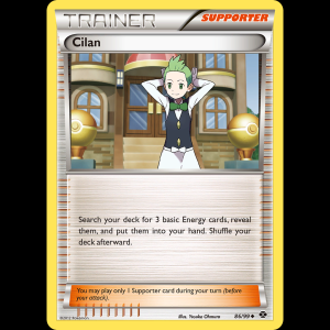 Pokemon TCG Cilan - Next Destinies bw4-86