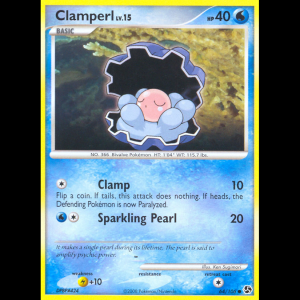 Pokemon TCG Clamperl - Great Encounters dp4-64