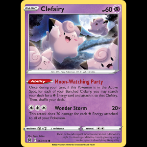 Pokemon TCG Clefairy - Lost Origin swsh11-62