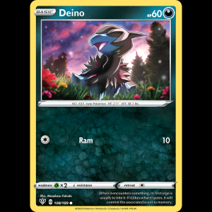 Pokemon TCG Deino - Darkness Ablaze swsh3-108