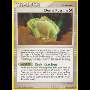 Pokemon TCG Dome Fossil - Majestic Dawn dp5-89