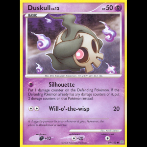 Pokemon TCG Duskull - Stormfront dp7-59 reverseHolofoil