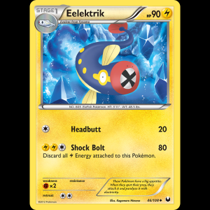 Pokemon TCG Eelektrik - Dark Explorers bw5-46