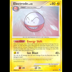 Pokemon TCG Electrode - Secret Wonders dp3-26