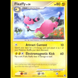 Pokemon TCG Flaaffy - Secret Wonders dp3-50