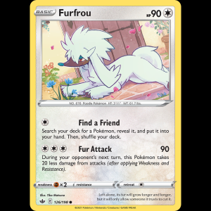 Pokemon TCG Furfrou - Chilling Reign swsh6-126