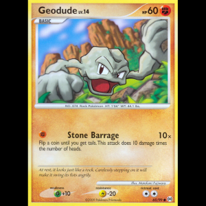 Pokemon TCG Geodude - Arceus pl4-65