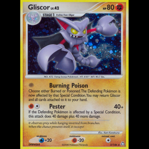 Pokemon TCG Gliscor - Legends Awakened dp6-5