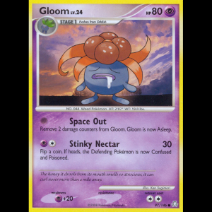 Pokemon TCG Gloom - Legends Awakened dp6-97 reverseHolofoil