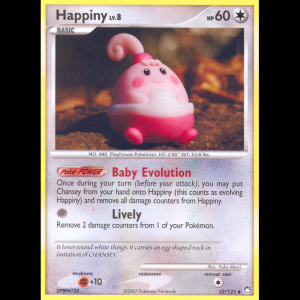 Pokemon TCG Happiny - Mysterious Treasures dp2-52
