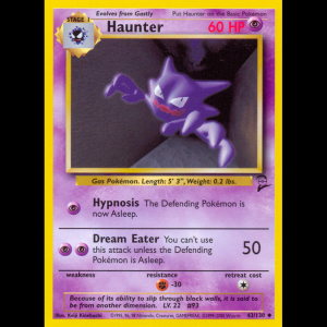 Pokemon TCG Haunter - Base Set 2 base4-43