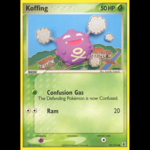 Pokemon TCG Koffing - Delta Species ex11-72