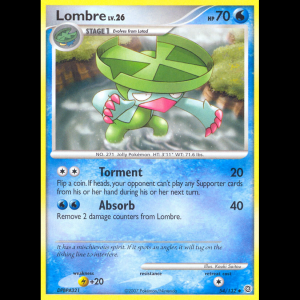 Pokemon TCG Lombre - Secret Wonders dp3-54