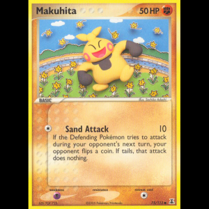 Pokemon TCG Makuhita - Delta Species ex11-75