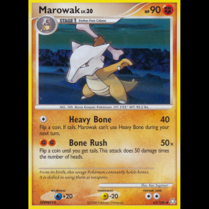 Pokemon TCG Marowak - Legends Awakened dp6-63