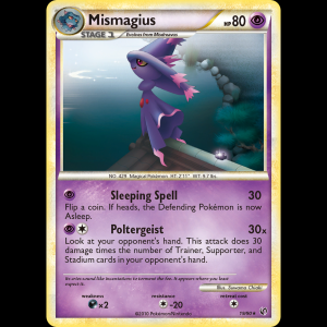 Pokemon TCG Mismagius - HS—Undaunted hgss3-19