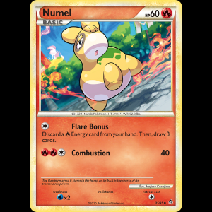 Pokemon TCG Numel - HS—Unleashed hgss2-35