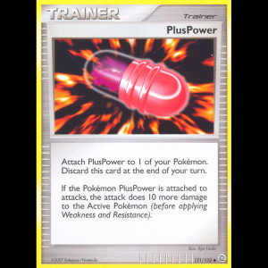 Pokemon TCG PlusPower - Secret Wonders dp3-121
