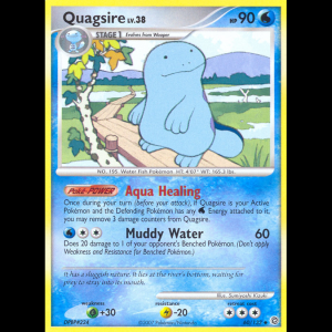 Pokemon TCG Quagsire - Secret Wonders dp3-60